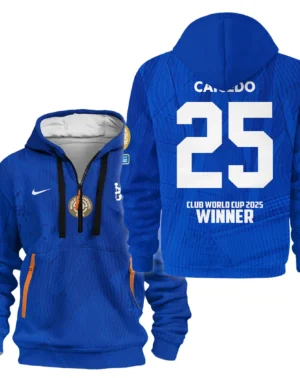 Sport Hoodie Half Zipper Club World Cup 2025 Champions For Fan Football HVN1129MC071425HODZ