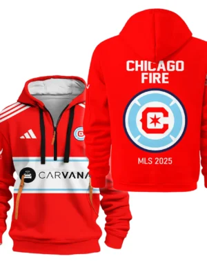 Sport Hoodie Half Zipper MLS 2025 For Fans Sport HVN1056CF061025HODZ