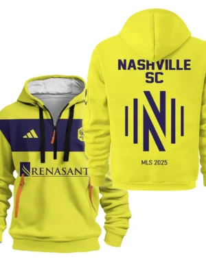 Sport Hoodie Half Zipper MLS 2025 For Fans Sport HVN1056NSC061025HODZ
