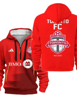 Sport Hoodie Half Zipper MLS 2025 For Fans Sport HVN1056TFC061025HODZ
