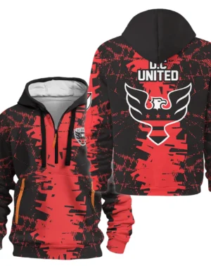 Sport Hoodie Half Zipper MLS 2025 For Fans Sport HVN1066DCU061625HODZ