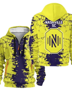 Sport Hoodie Half Zipper MLS 2025 For Fans Sport HVN1066NSC061625HODZ