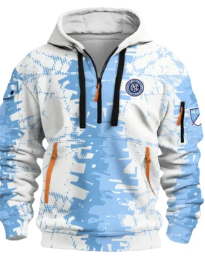 Sport Hoodie Half Zipper MLS 2025 For Fans Sport HVN1066NYC061625HODZ