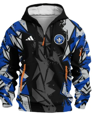 Sport Hoodie Half Zipper MLS 2025 For Fans Sport HVN1068MFC061725HODZ