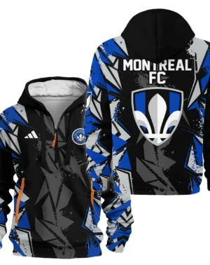 Sport Hoodie Half Zipper MLS 2025 For Fans Sport HVN1068MFC061725HODZ