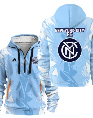 Sport Hoodie Half Zipper MLS 2025 For Fans Sport HVN1068NYC061725HODZ