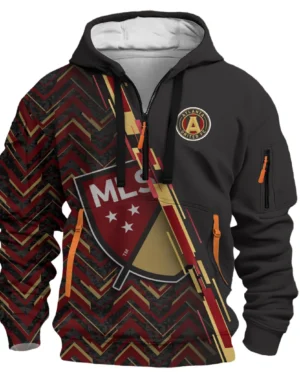 Sport Hoodie Half Zipper MLS 2025 For Fans Sport HVN1081AU062125HODZ
