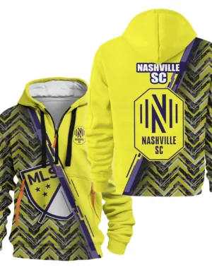 Sport Hoodie Half Zipper MLS 2025 For Fans Sport HVN1081NSC062125HODZ
