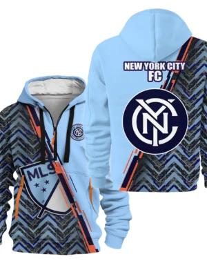 Sport Hoodie Half Zipper MLS 2025 For Fans Sport HVN1081NYC062125HODZ
