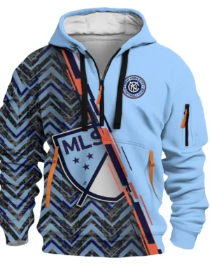 Sport Hoodie Half Zipper MLS 2025 For Fans Sport HVN1081NYC062125HODZ