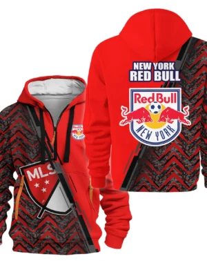 Sport Hoodie Half Zipper MLS 2025 For Fans Sport HVN1081NYR062125HODZ