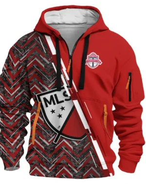 Sport Hoodie Half Zipper MLS 2025 For Fans Sport HVN1081TFC062125HODZ