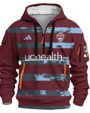 Sport Hoodie Half Zipper MLS 2025 For Fans Sport HVN1096CR062825HODZ