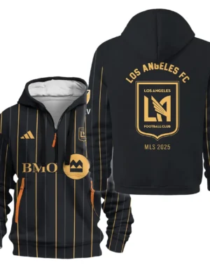 Sport Hoodie Half Zipper MLS 2025 For Fans Sport HVN1096LAFC062825HODZ