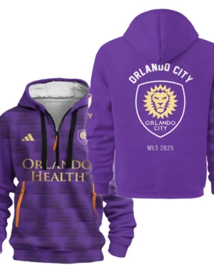 Sport Hoodie Half Zipper MLS 2025 For Fans Sport HVN1096OC062825HODZ