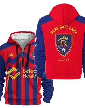 Sport Hoodie Half Zipper MLS 2025 For Fans Sport HVN1096RSL062825HODZ