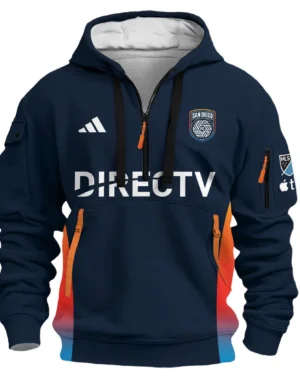 Sport Hoodie Half Zipper MLS 2025 For Fans Sport HVN1096SDFC062825HODZ