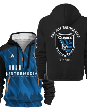 Sport Hoodie Half Zipper MLS 2025 For Fans Sport HVN1096SJE062825HODZ