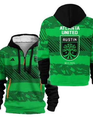 Sport Hoodie Half Zipper MLS 2025 For Fans Sport HVN1097AFC062825HODZ