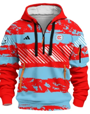Sport Hoodie Half Zipper MLS 2025 For Fans Sport HVN1097CF062825HODZ
