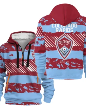 Sport Hoodie Half Zipper MLS 2025 For Fans Sport HVN1097CR062825HODZ