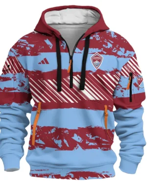 Sport Hoodie Half Zipper MLS 2025 For Fans Sport HVN1097CR062825HODZ