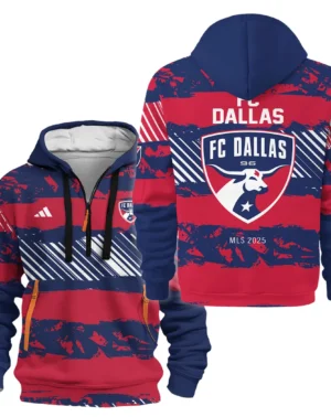 Sport Hoodie Half Zipper MLS 2025 For Fans Sport HVN1097FCD062825HODZ