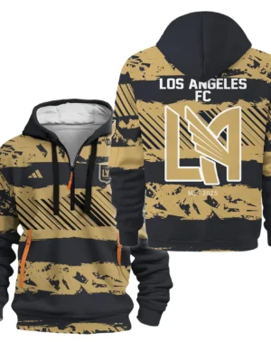 Sport Hoodie Half Zipper MLS 2025 For Fans Sport HVN1097LAFC062825HODZ