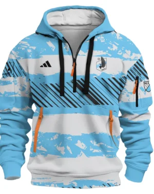 Sport Hoodie Half Zipper MLS 2025 For Fans Sport HVN1097MU062825HODZ