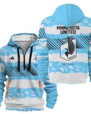 Sport Hoodie Half Zipper MLS 2025 For Fans Sport HVN1097MU062825HODZ