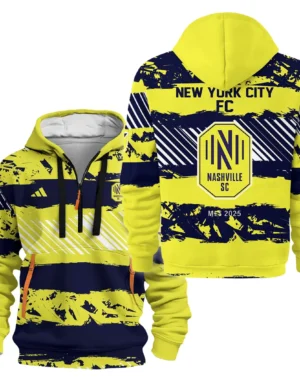 Sport Hoodie Half Zipper MLS 2025 For Fans Sport HVN1097NSC062825HODZ