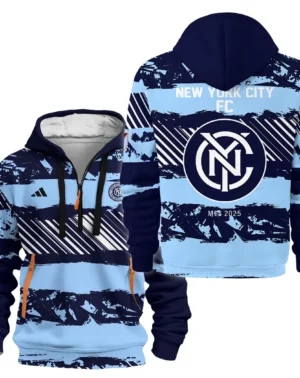Sport Hoodie Half Zipper MLS 2025 For Fans Sport HVN1097NYC062825HODZ