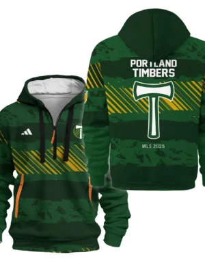 Sport Hoodie Half Zipper MLS 2025 For Fans Sport HVN1097PT062825HODZ