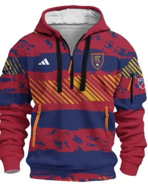 Sport Hoodie Half Zipper MLS 2025 For Fans Sport HVN1097RSL062825HODZ