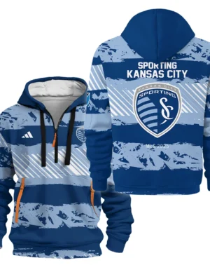 Sport Hoodie Half Zipper MLS 2025 For Fans Sport HVN1097SKC062825HODZ