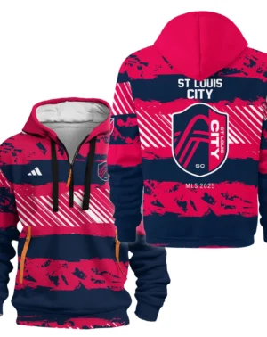 Sport Hoodie Half Zipper MLS 2025 For Fans Sport HVN1097SLSC062825HODZ