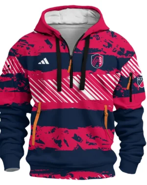Sport Hoodie Half Zipper MLS 2025 For Fans Sport HVN1097SLSC062825HODZ