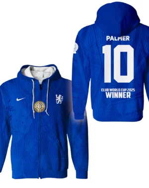 Sport Zipper Hoodie  Club World Cup 2025 Champions For Fan Football HVN1129CP071425ZHD
