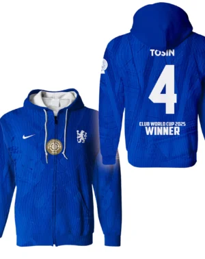 Sport Zipper Hoodie  Club World Cup 2025 Champions For Fan Football HVN1129TA071425ZHD