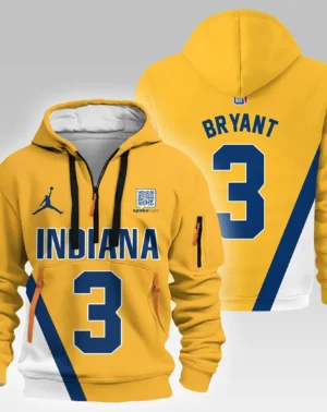 Thomas Bryant Basketball Hoodie Half Zipper NBA 2025 For Fan Thomas Bryant HVN1026PCTB052825HODZ